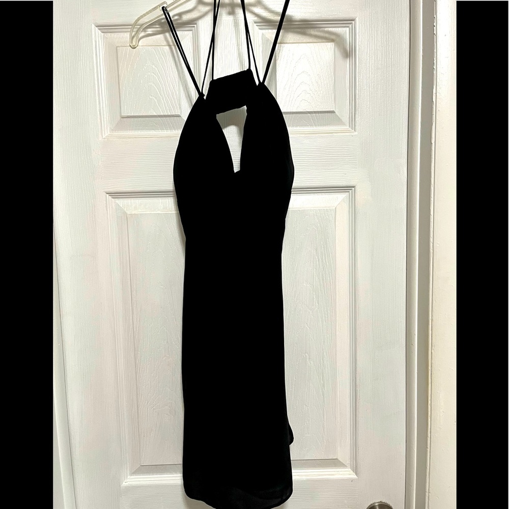 Express Strappy Black Body/Con Dress -Small - Picture 1 of 7